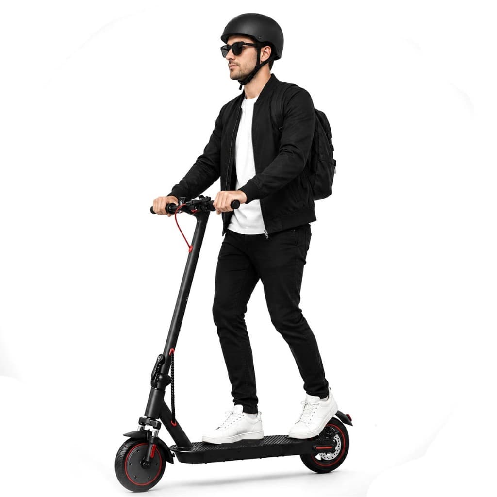 Patinete Elétrico H15 Pro 300W Dobrável e Com Suspensão 30km/h