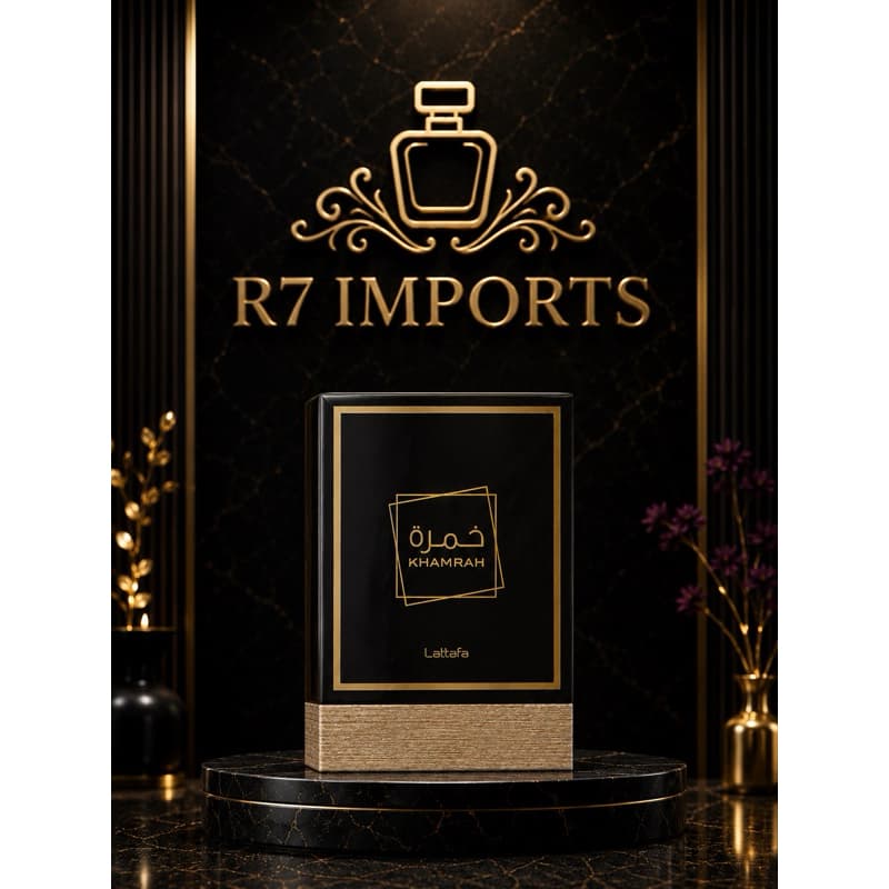 Perfume Árabe Luxuoso Khamrah Black Unissex Original 100 ml
