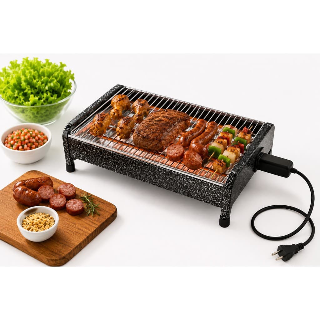 Churrasqueira Elétrica Rizzogrill2 Preto 220v