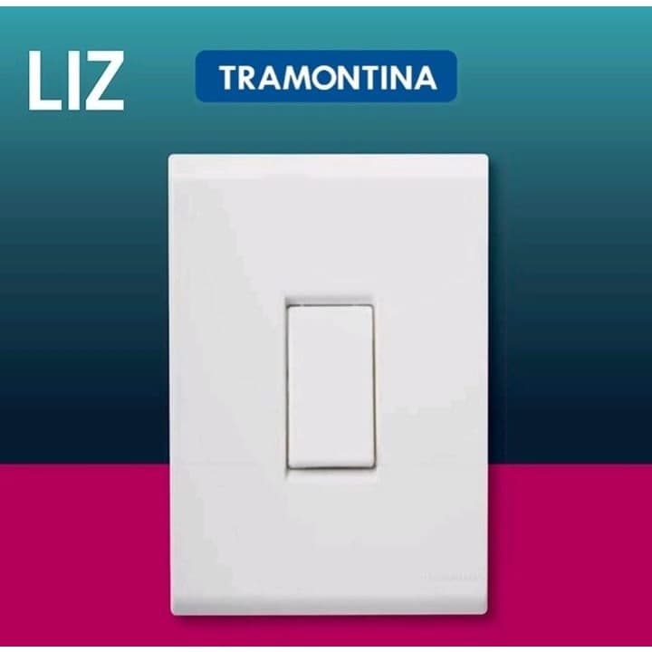 Conjunto Interruptor Simples 10a Liz Tramontina