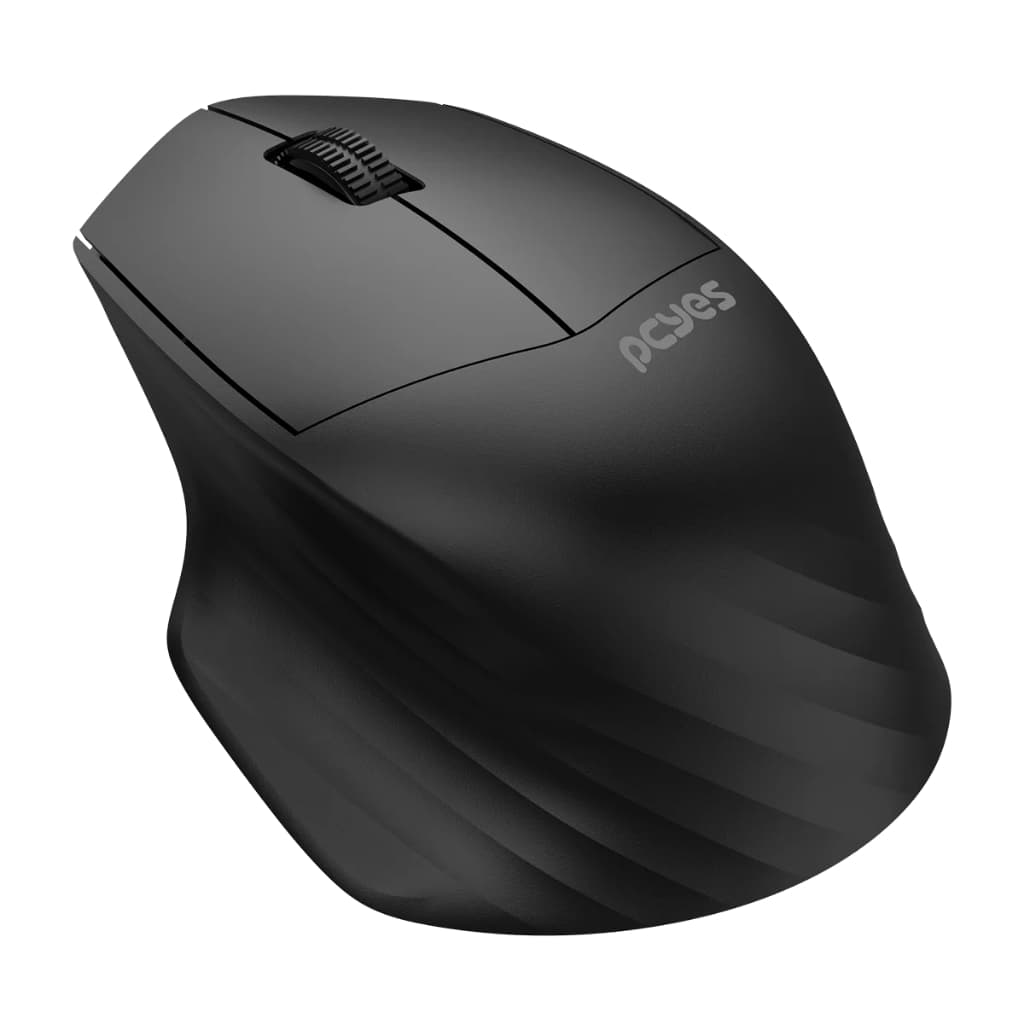 Mouse Dash Lite Black, Sem Fio, 1600DPI Silent Click PMDV2BK - PCYES