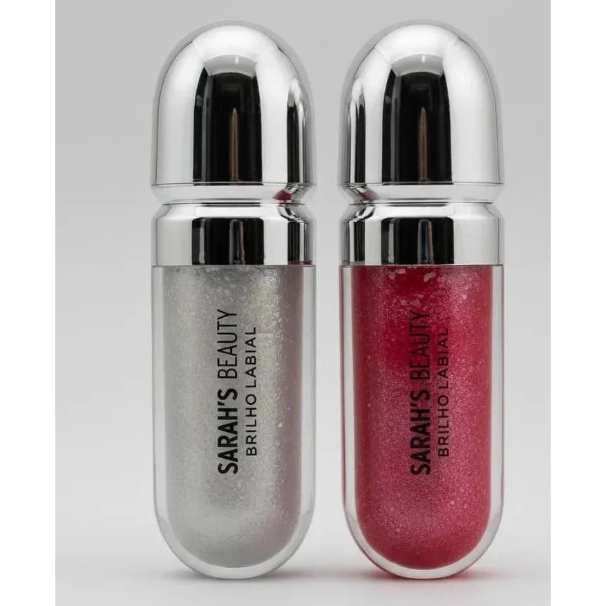 Gloss Labial Brilho Intenso Hidratação Sarah's Beauty ESCOLHA SUA COR