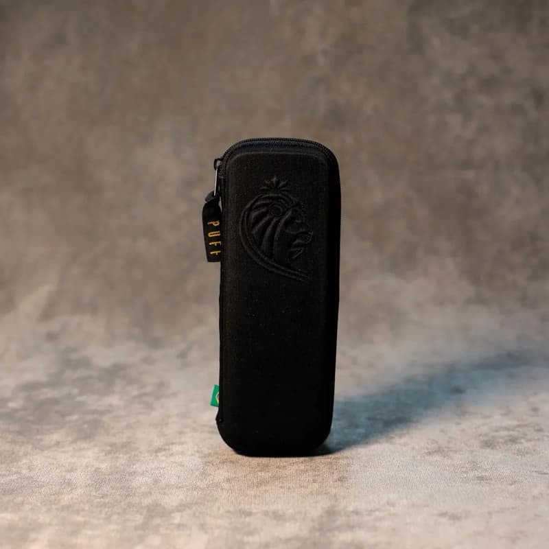 Case Puff Life Slim Preta | Design Slim, Leve e Prática para o Dia a Dia