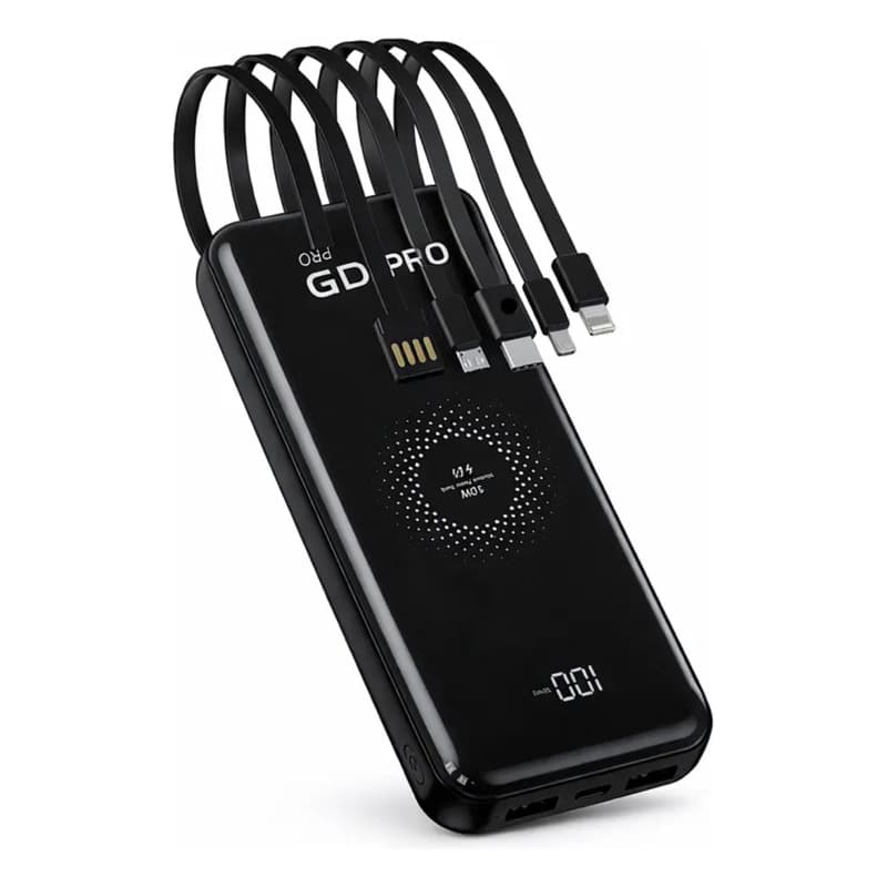 Power Bank A'gold 20000mah Indução + Cabos