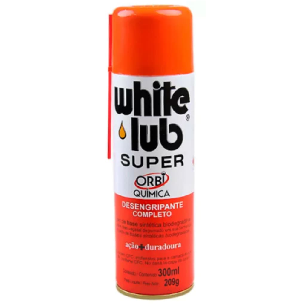 Óleo Desengripante Lubrificante Spray White Lub 300ml Orbi