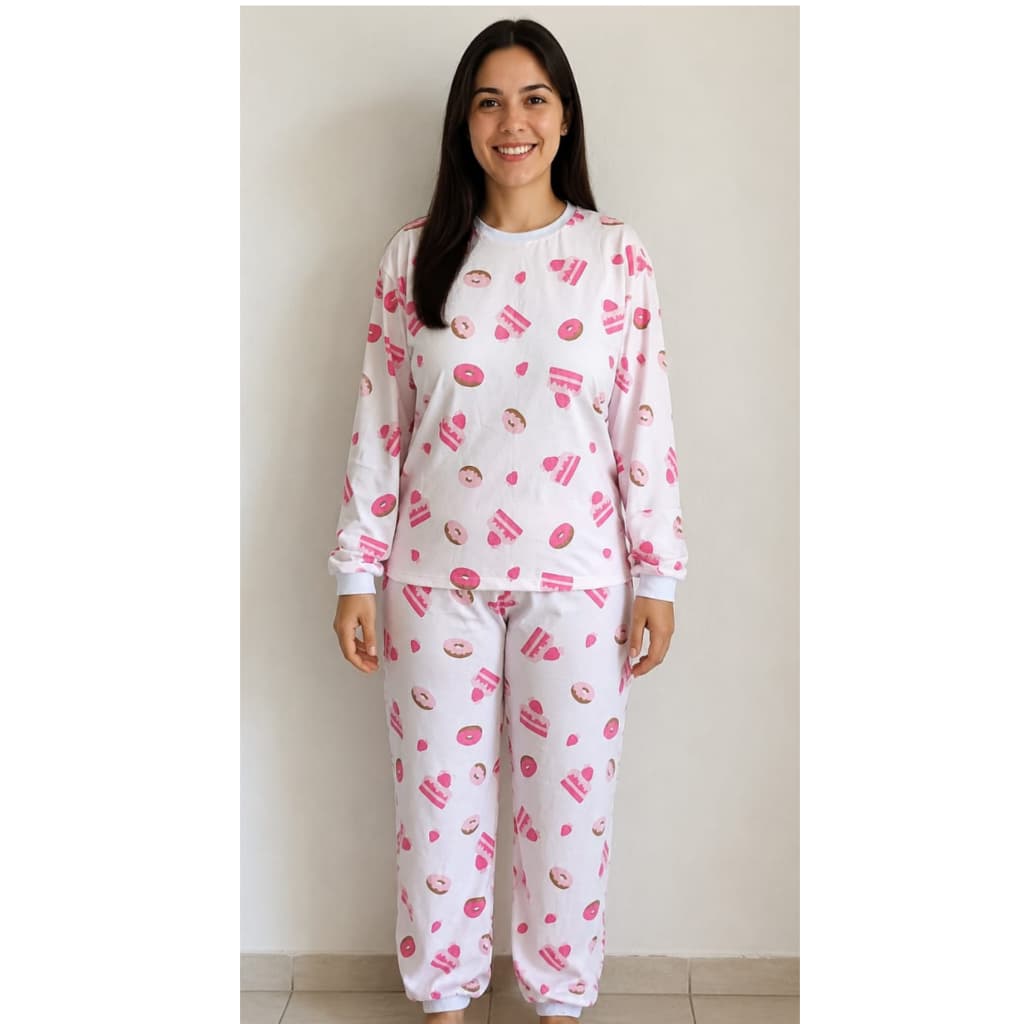 Pijama de Malha Feminino