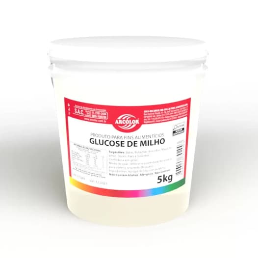 Xarope de Glucose 5 kg Balde Arcolor