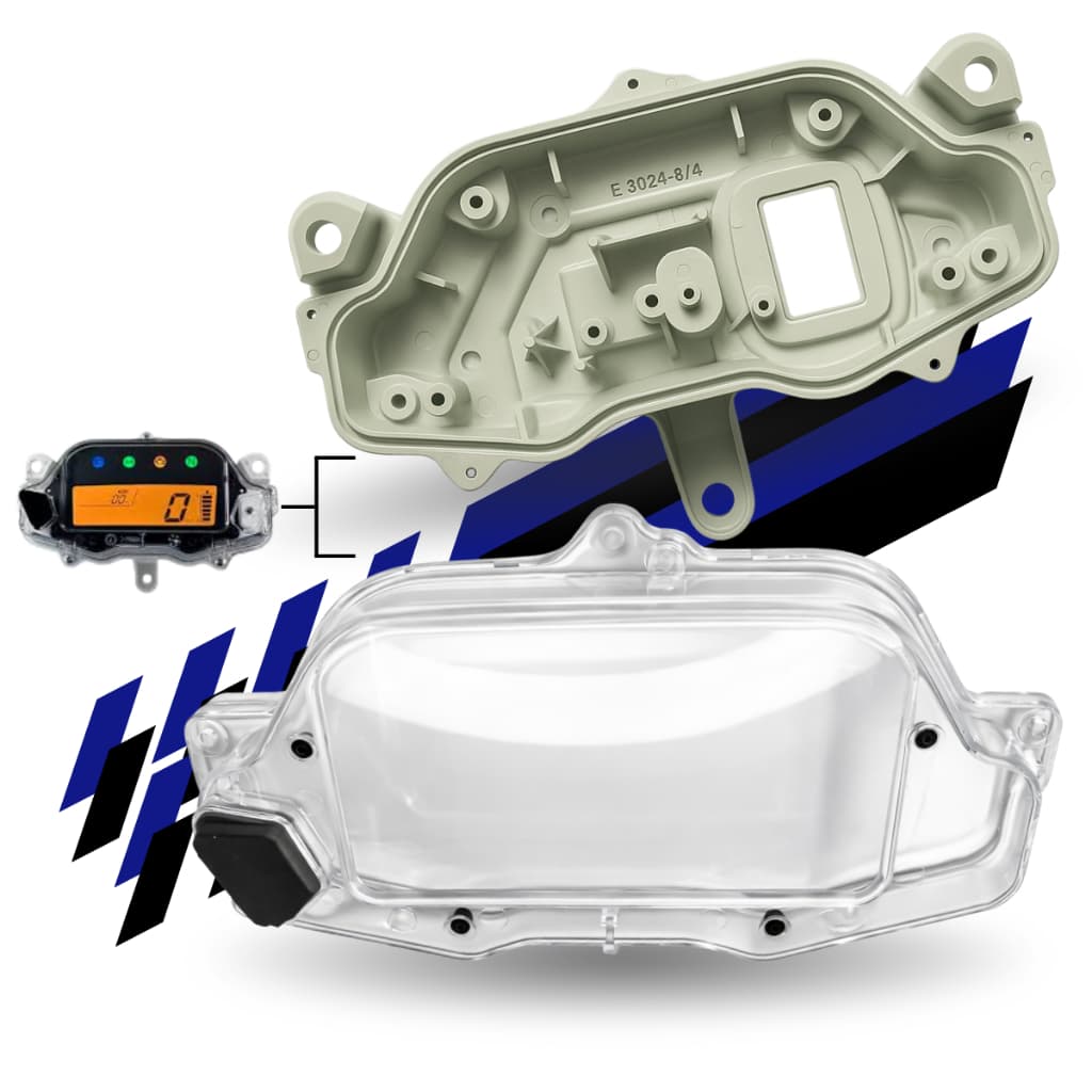 Carcaça Do Painel Inferior/Superior Completa Honda Fan 125/150 1 Botão Fan/Start 160 1 botão start