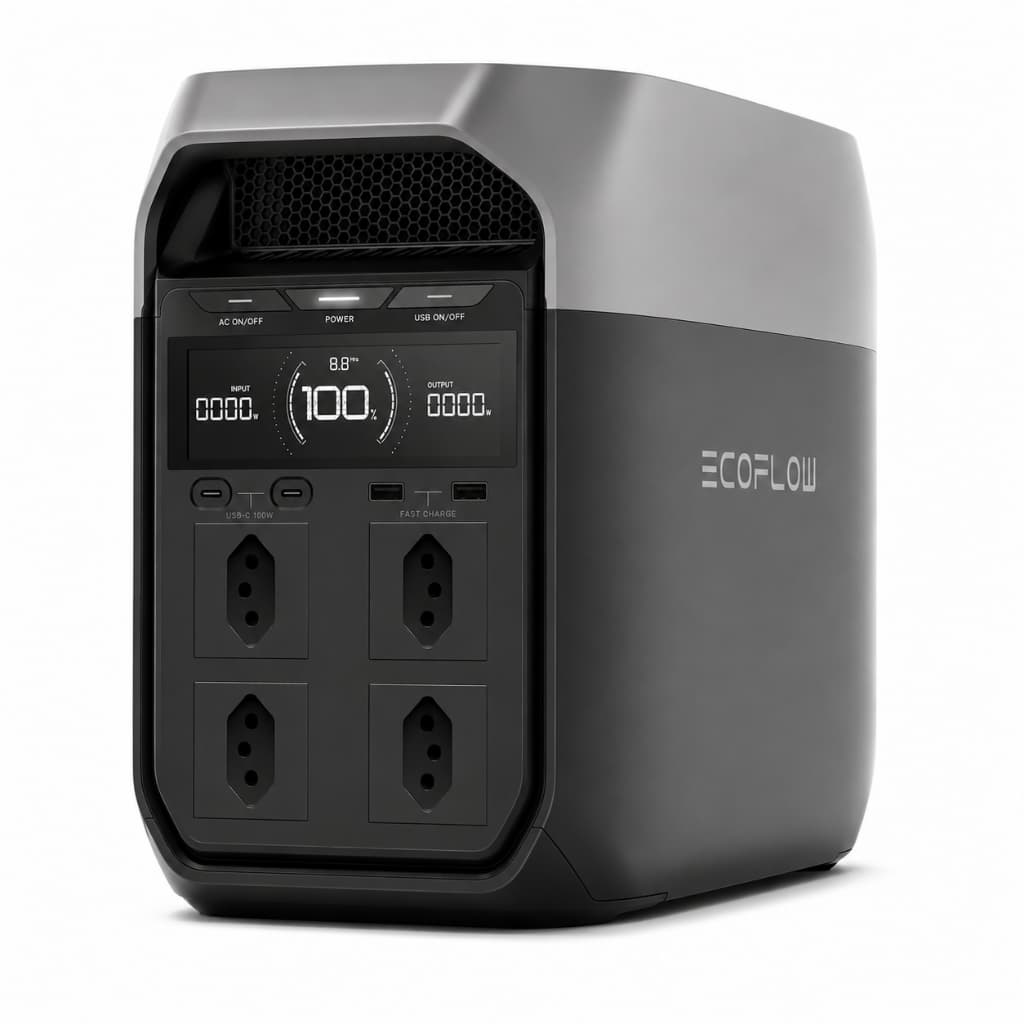 Ecoflow Delta 3 220V Estação De Energia Portátil 1024wh 1800w
