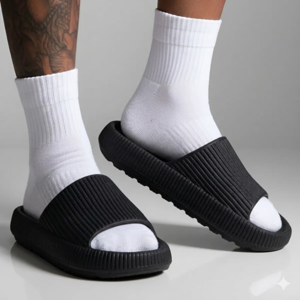 Chinelo Masculino Feminino Nuvem Slide Confortável Macio