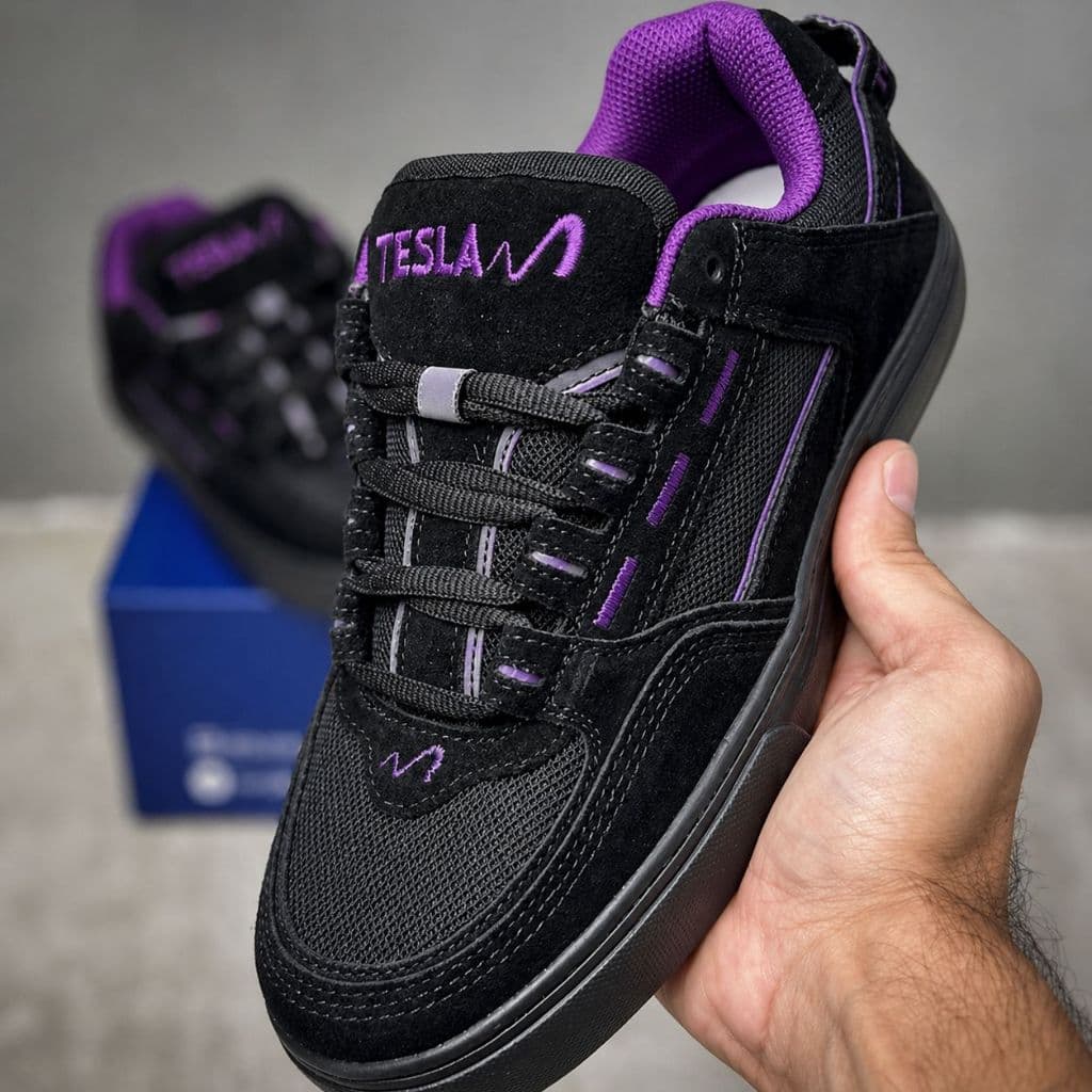 Tenis moda skatista unissex masculino e feminino sola reta
