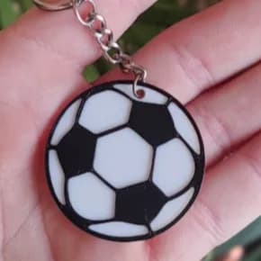 Chaveiro Bola de Futebol Kit com Várias Unidades – Lembrancinha Perfeita para Festas, Times e Torcedores