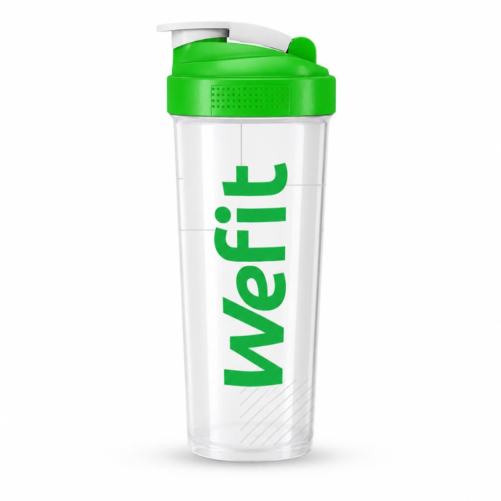 Coqueteleira WeFit 600ml Estampada - Incolor