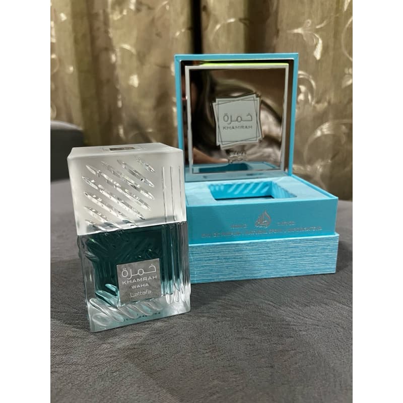 Perfume Khamrah Waha Lattafa Unissex Eau de Parfum 100ml Original Importado