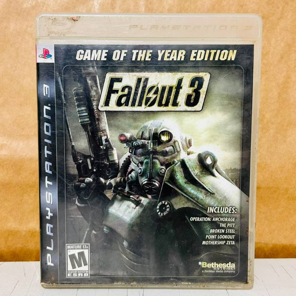 Fallout 3 Game Of The Year Edition Mídia Física Seminovo Original PS3