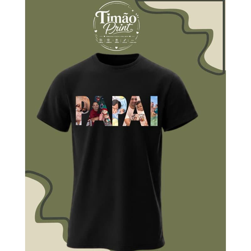 CAMISA PERSONALIZADA DIA DOS PAIS
