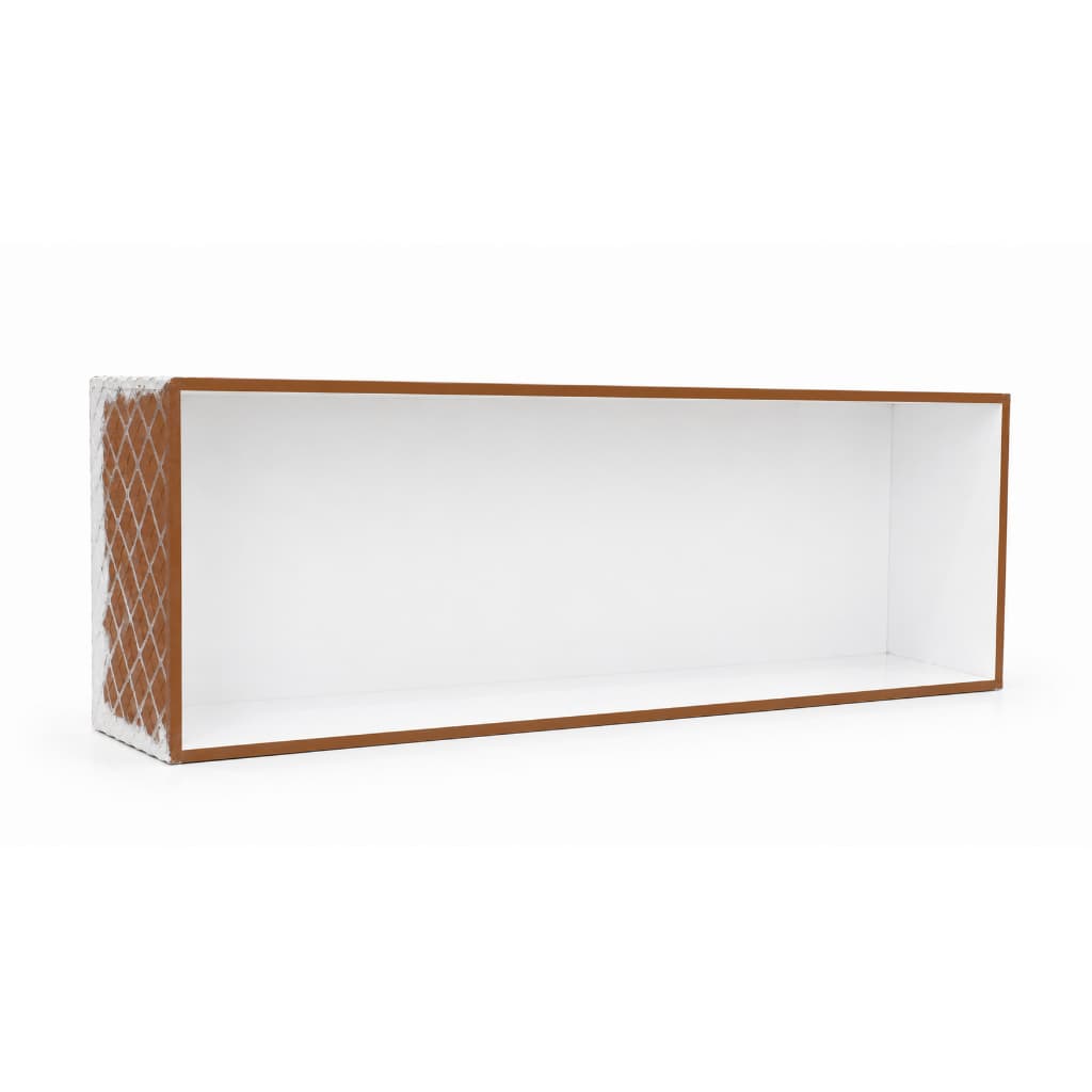 Nicho De Porcelanato Branco 70x30x10 Alto Brilho Borda Infinita Não Empoça Água