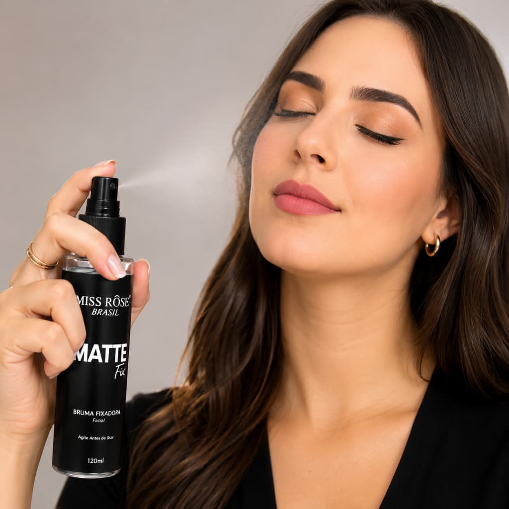 Bruma Facial Matte Miss Rôse - Bruma Fixadora Matte