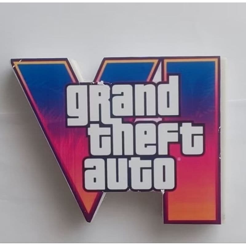 GTA 6 Luminaria Gamer Decoração Games