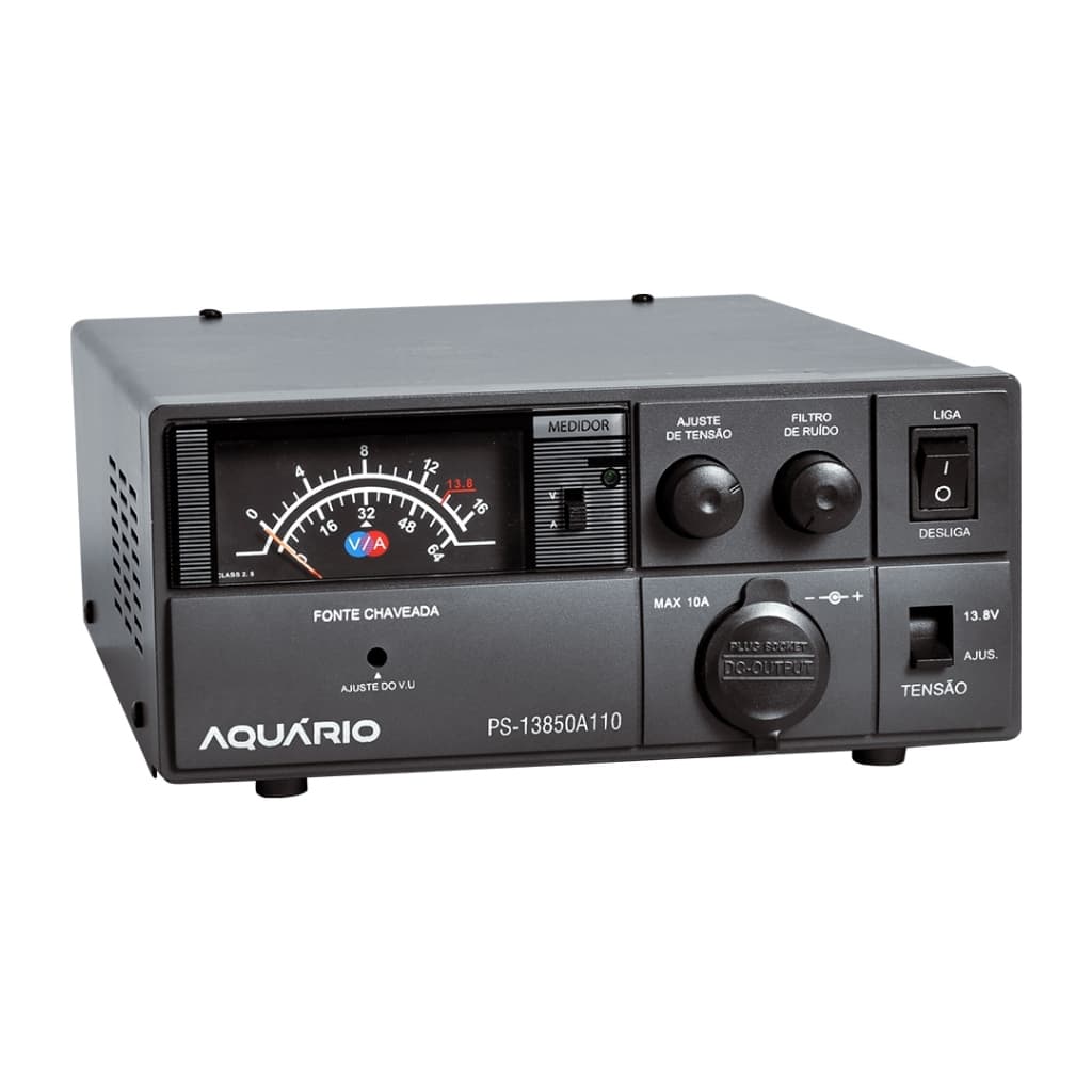 Fonte de alimentação 50A analógica para 127V PS-13850A110 Aquario