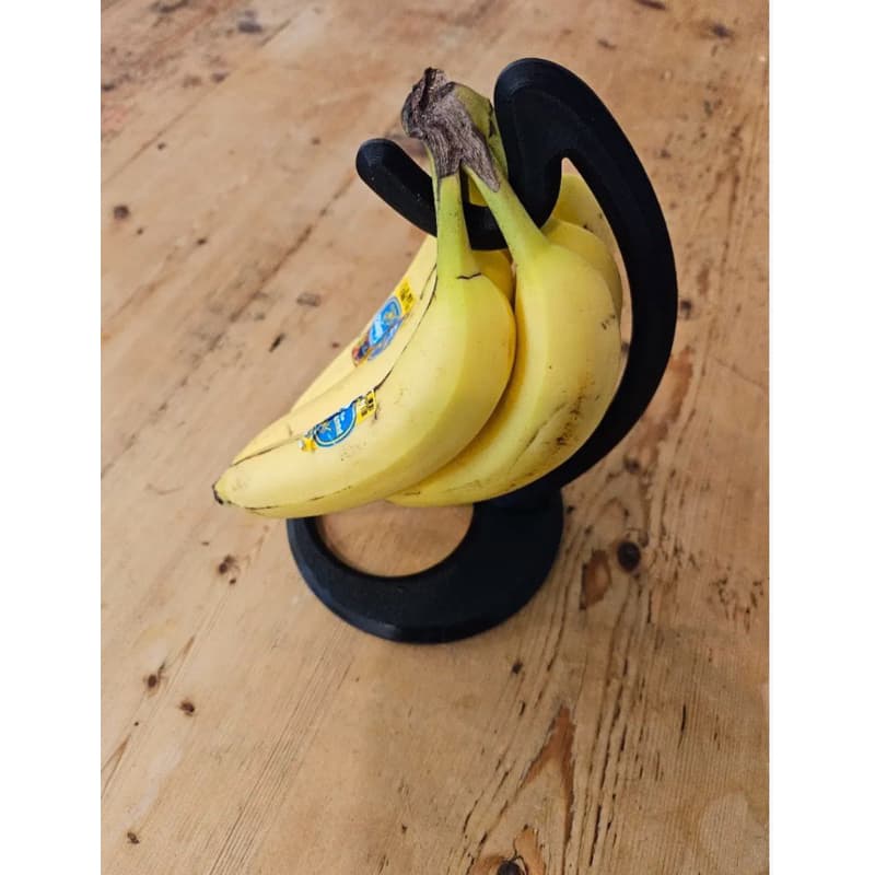 Suporte 3D para cachos de banana, com base estavel, Design sofisticado!