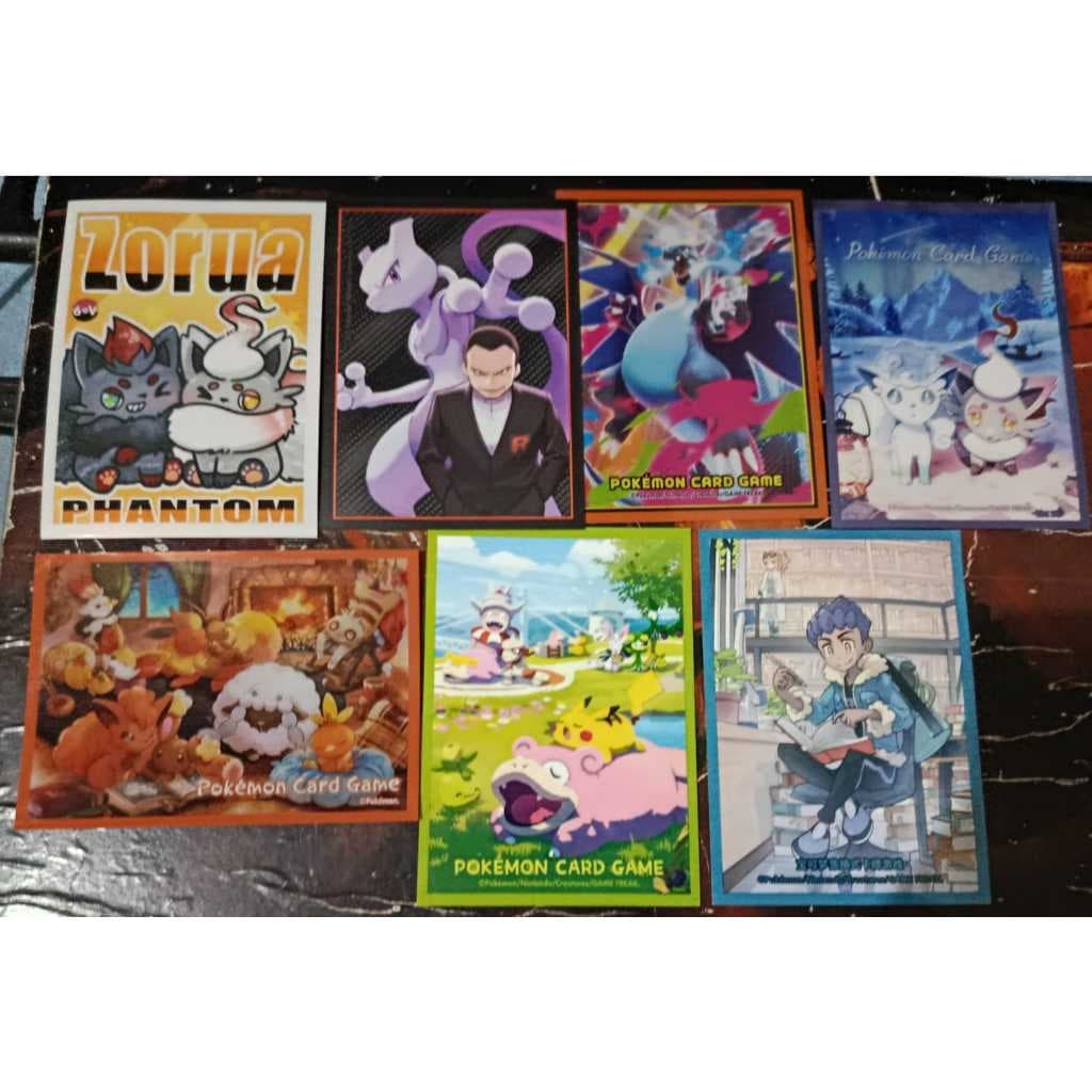 Kit 11 Sleeves Personalizadas Pokémon TCG Protetor para Cartas