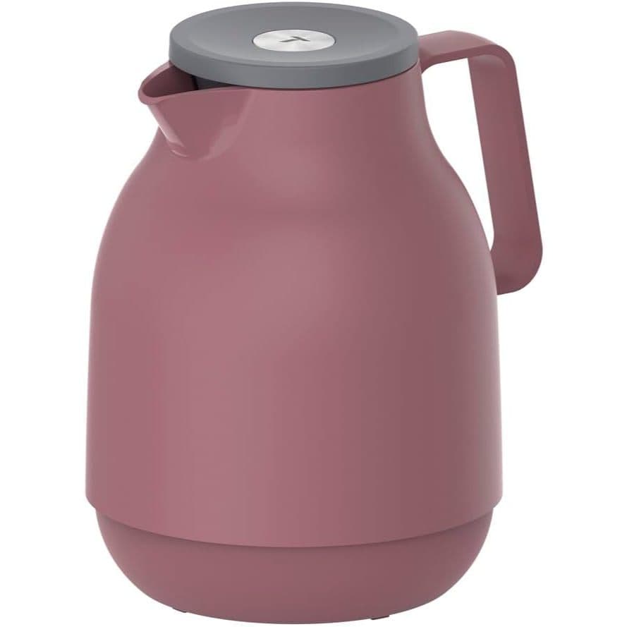Bule Térmico Tramontina Exata Rosa 1 L Com Botão De Pressão