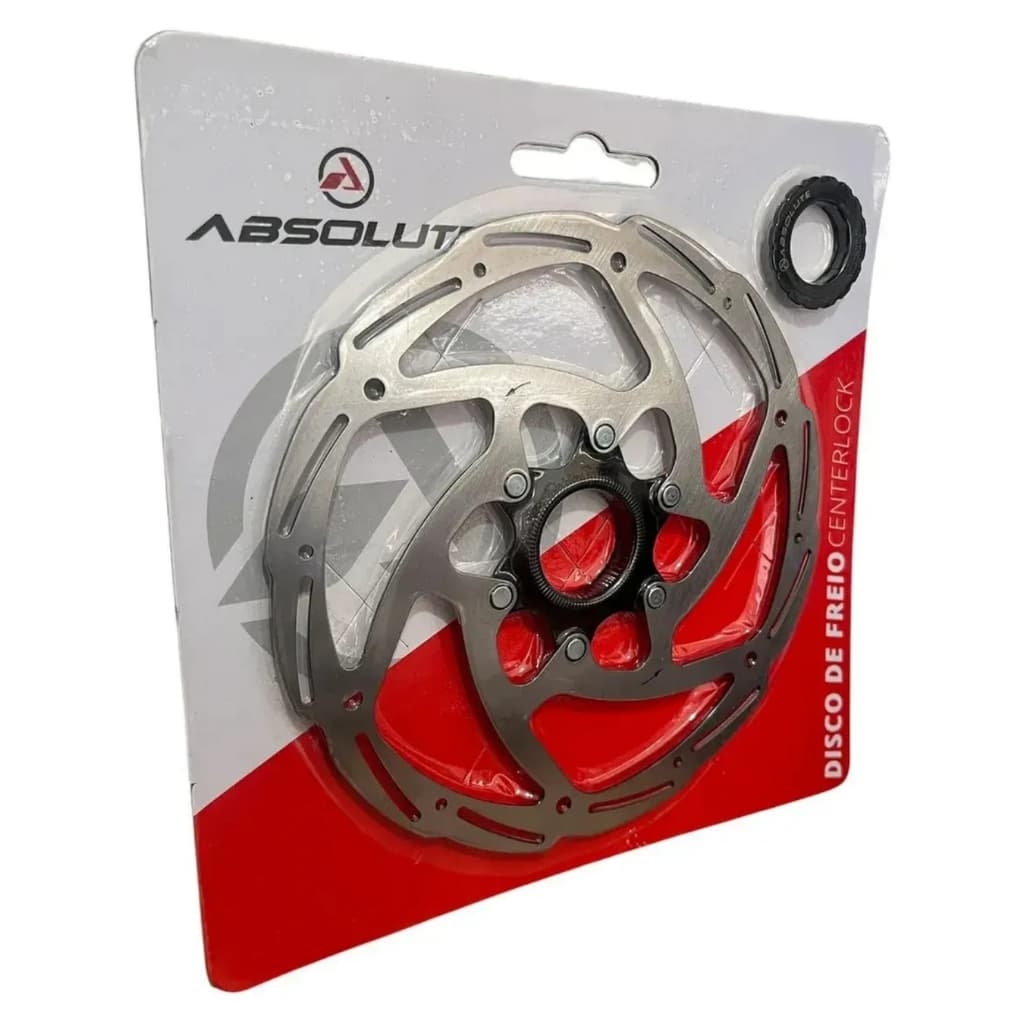 Disco Rotor Freio Absolute 160mm Centerlock Shimano Inox