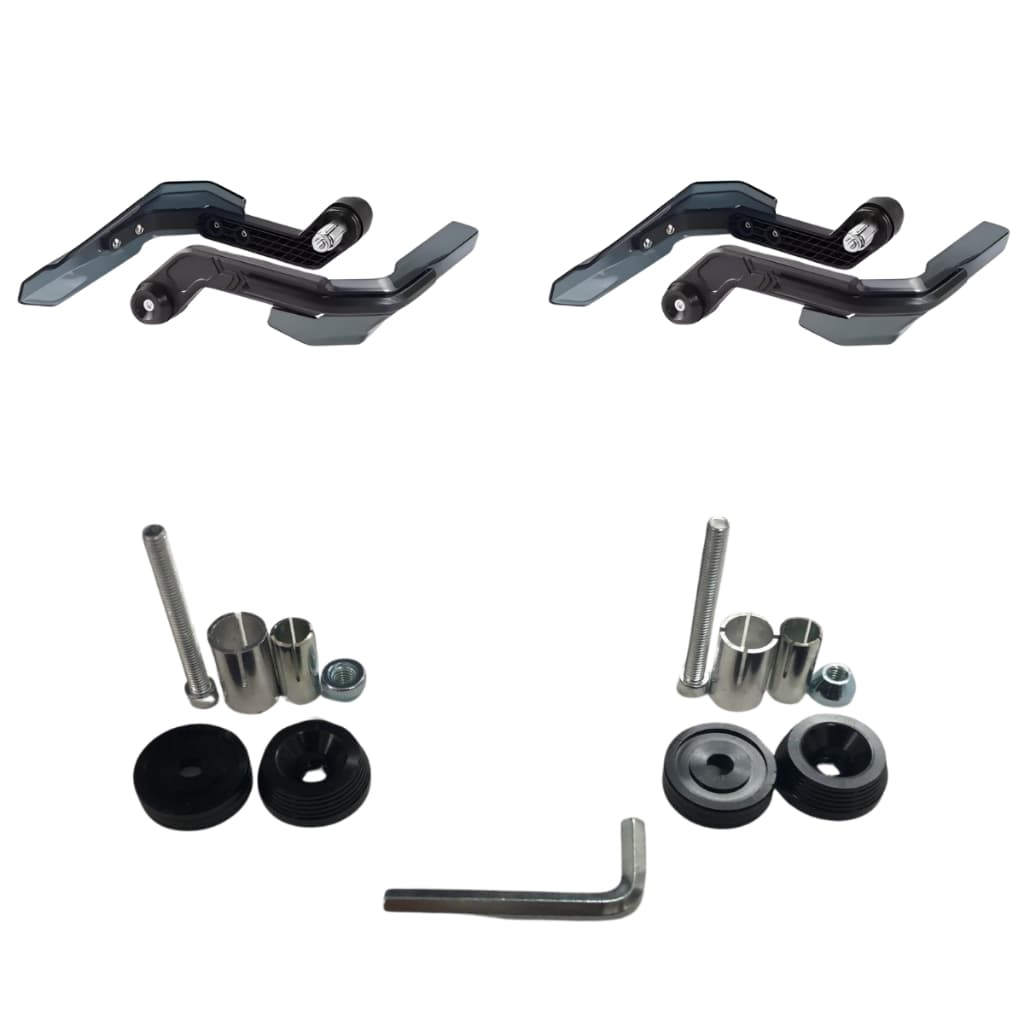 Kit 2 Par de Protetor de Mão Moto Universal Proteção Resistente Contra Vento, Proteção para Manoplas
