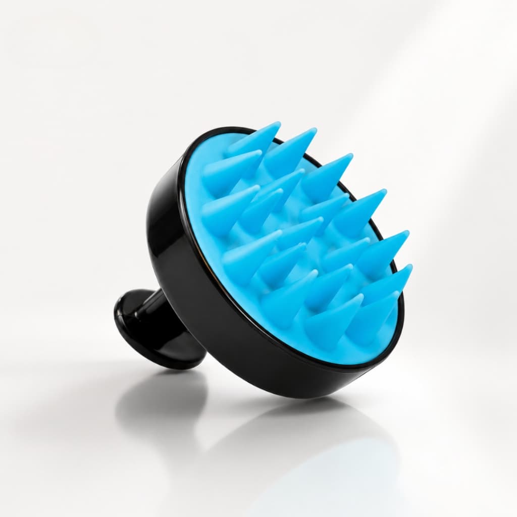 Escova Massageadora Capilar Silicone Antiqueda Cabelo