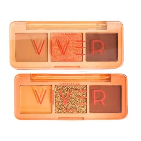 Trio de Sombras Viver Expressiva HBF5283 Ruby Rose – 3 Cores