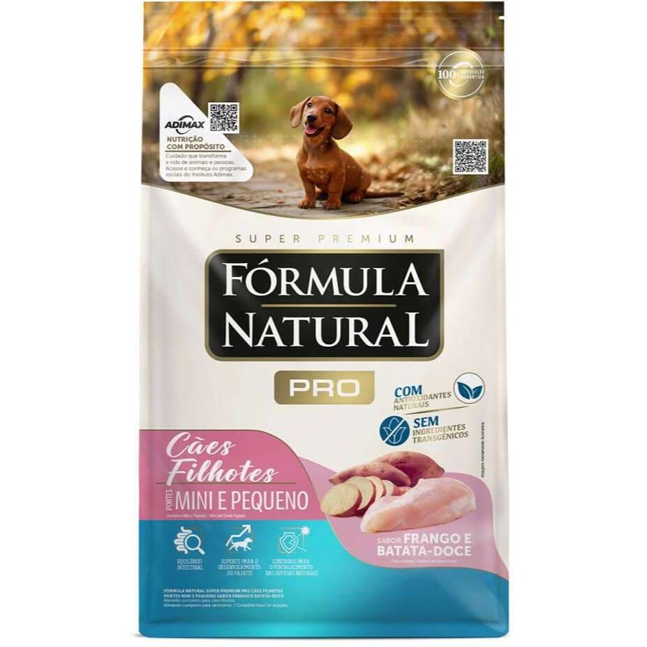Ração Fórmula Natural Pro Cães Adultos Portes Mini e Pequeno 2,5 kg