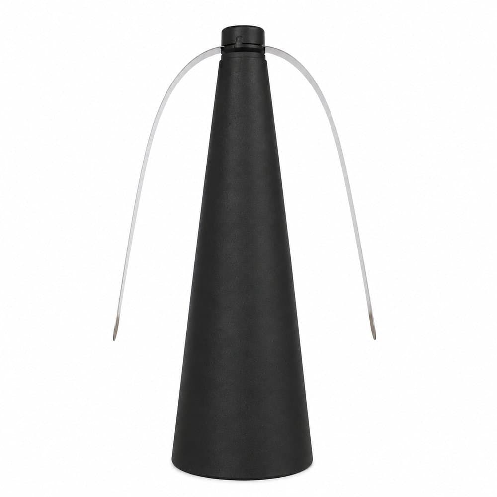 Ventilador Repelente De Insetos 25cm Elétrico Espanta Moscas Mosquitos Para Mesa Cozinha Restaurante Preto