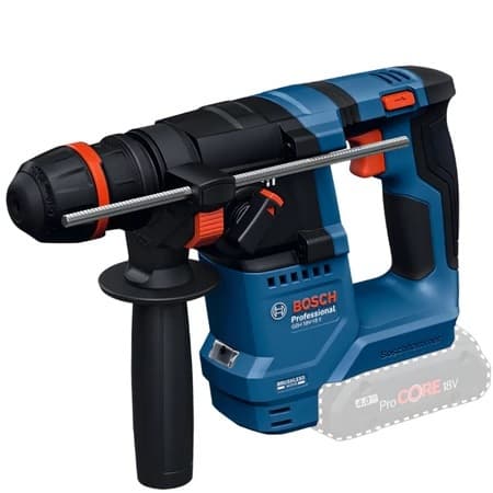Martelete Perfurador Bosch 18V GBH 18V-18 X Mandril One Chuck Brushless Sem Bateria 06119271E0