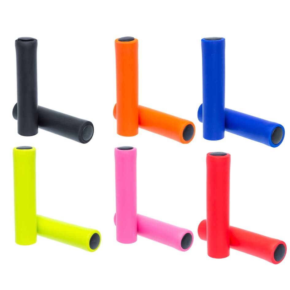 Par 2 Manoplas GTA Luvinha Punho Gel Silicone Soft 135mm para Bicicleta Mtb Várias Cores