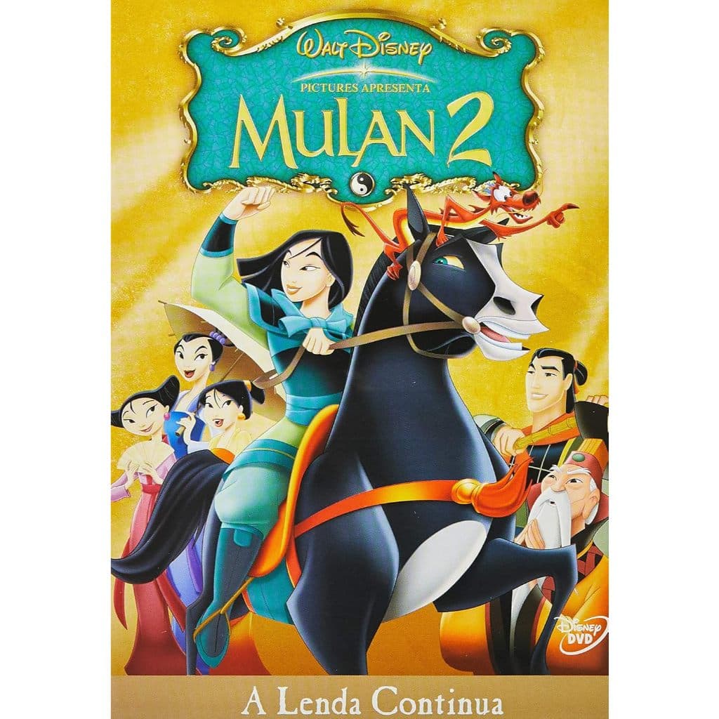 dvd Mulan 2 original lacrado novo top