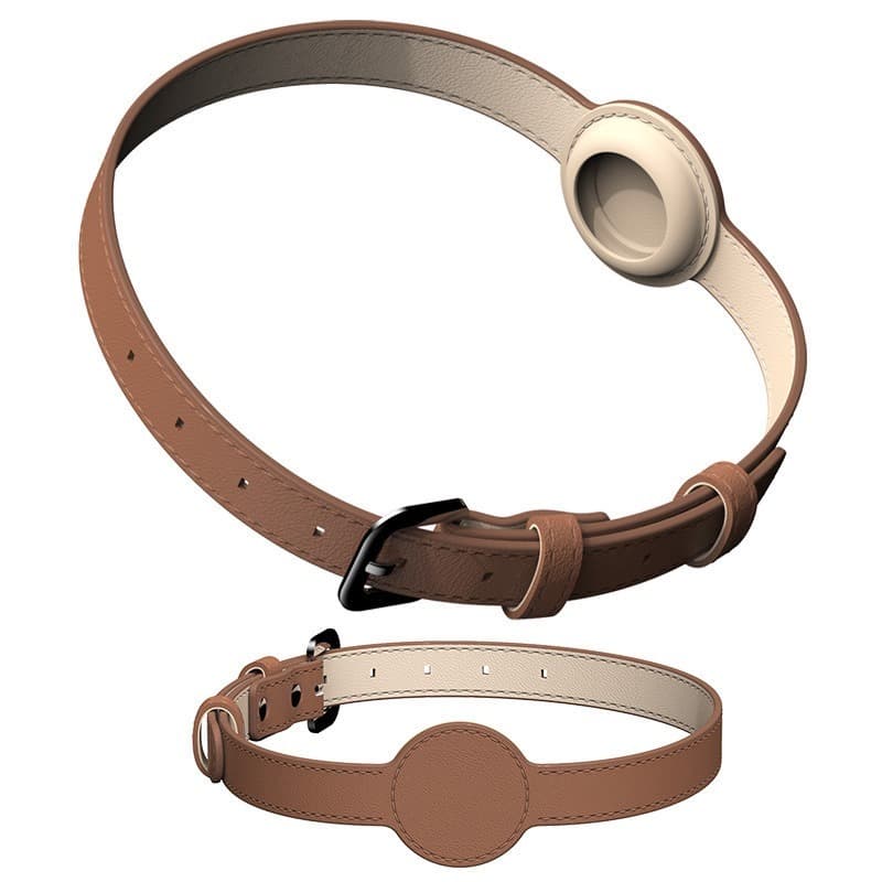 Coleira Com Espaço Suporte Para Rastreador Airtag Gps Cachorro Cães Cão Pet