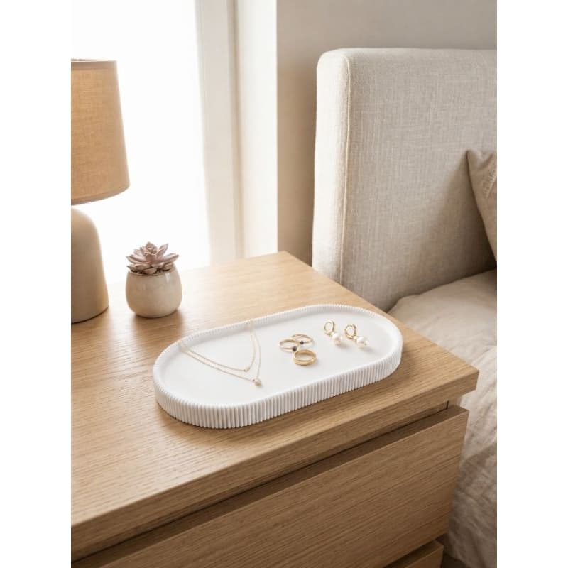 Bandeja Decorativa Multiuso – Organizador para Joias, Chaves e Objetos