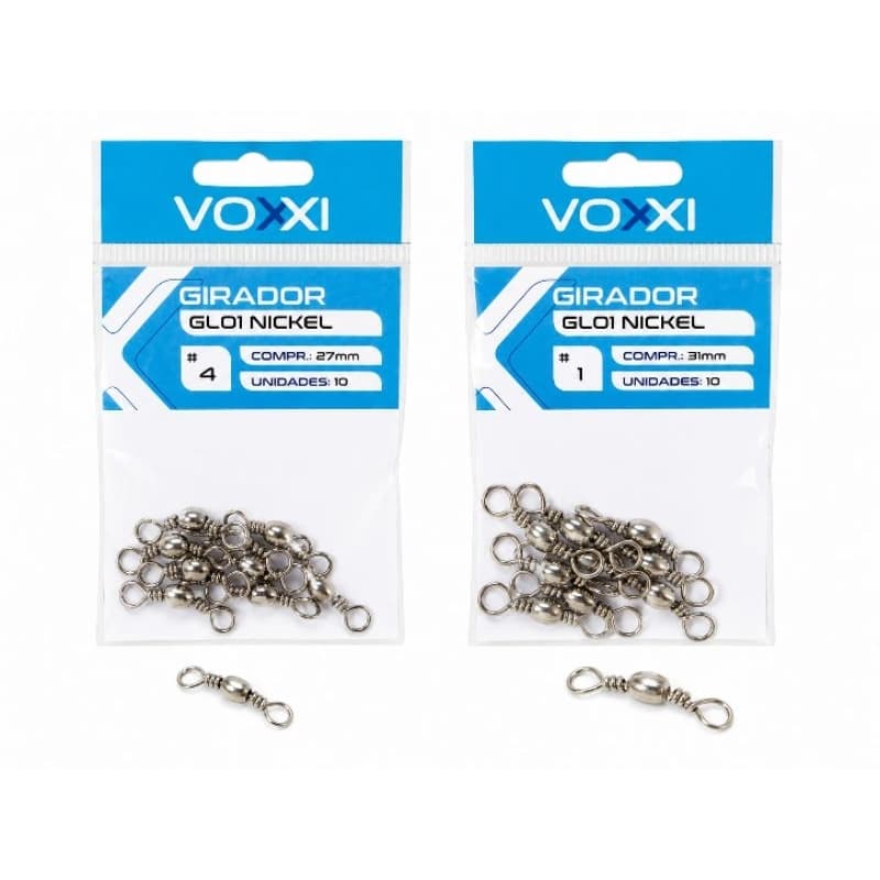 Girador Voxxi 20un | Saint | Anti Torção Alta Resistência Água Doce e Salgada