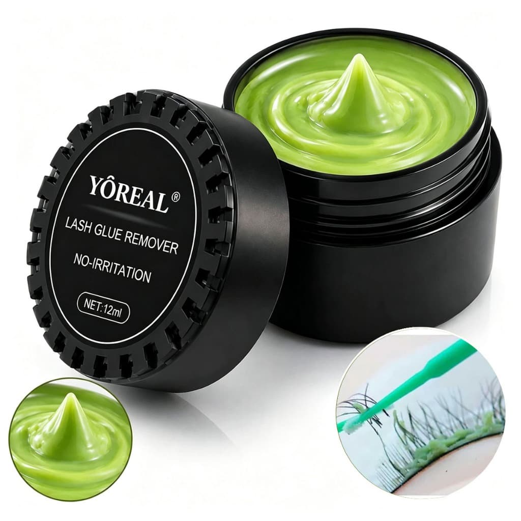Removedor De Cola Para Extensão de Cilios Funmix 12g Creme Fragência Geleia Jelly