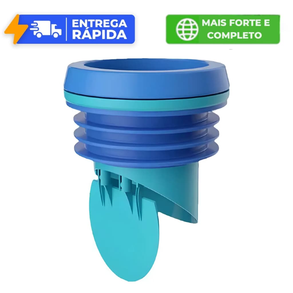 Válvula De Retenção Para Vaso Sanitário 100mm Maior Vazão