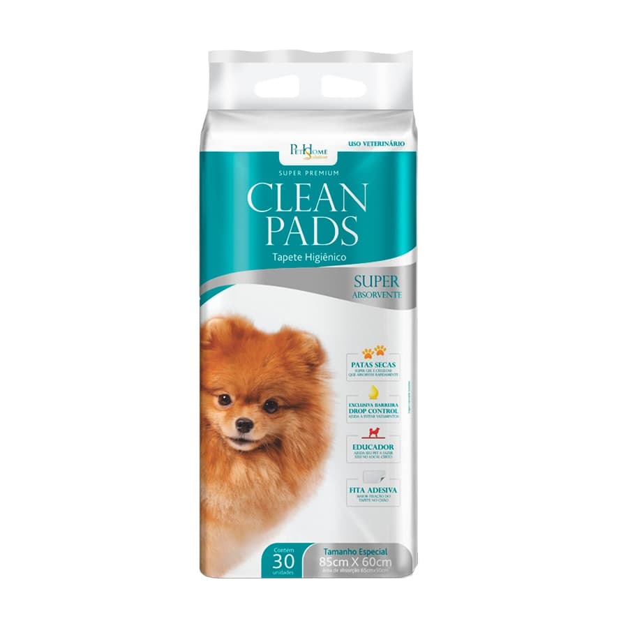 Tapete Higiênico Clean Pads 30 unidades