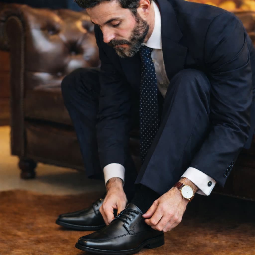 Sapato Social Masculino Oxford Elegante Confortável Leve Fino Com Cadarço Sapato Masculino Casual Luxo Top