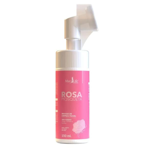 MOUSSE DE LIMPEZA FACIAL | ROSA MOSQUETA - MARY LIFE >>