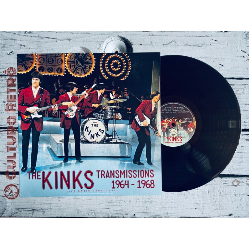LP TRANSMISSIONS THE KINKS 1964-1968 2020 ( LACRADO/ PRETA)