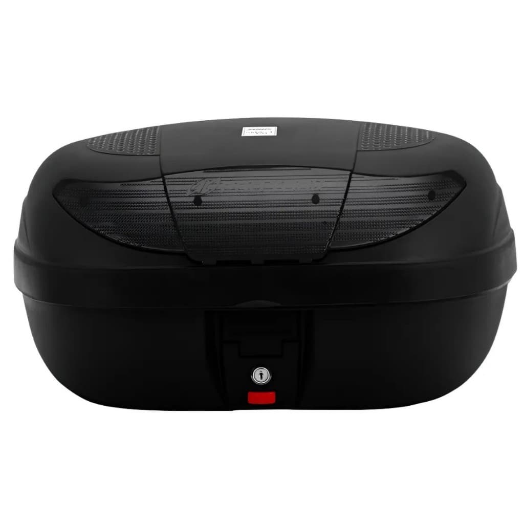 BAU 45 LITROS PRO TORK SMART BOX 2 BAULETO CAPACIDADE DOIS CAPACETES MOTO UNIVERSAL LENTE FUME NOVIDADE