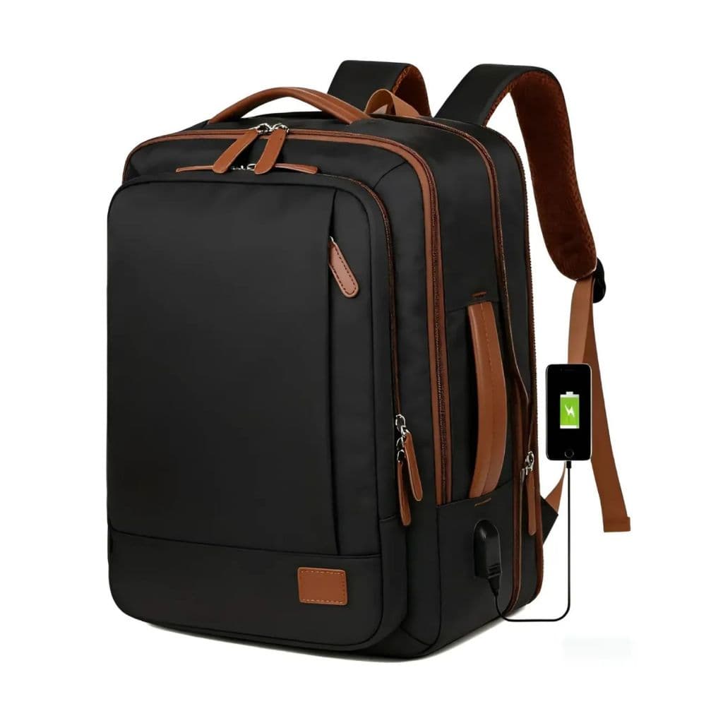 Mochila Executiva Viagem Notebook Expansível Reforçada 41L