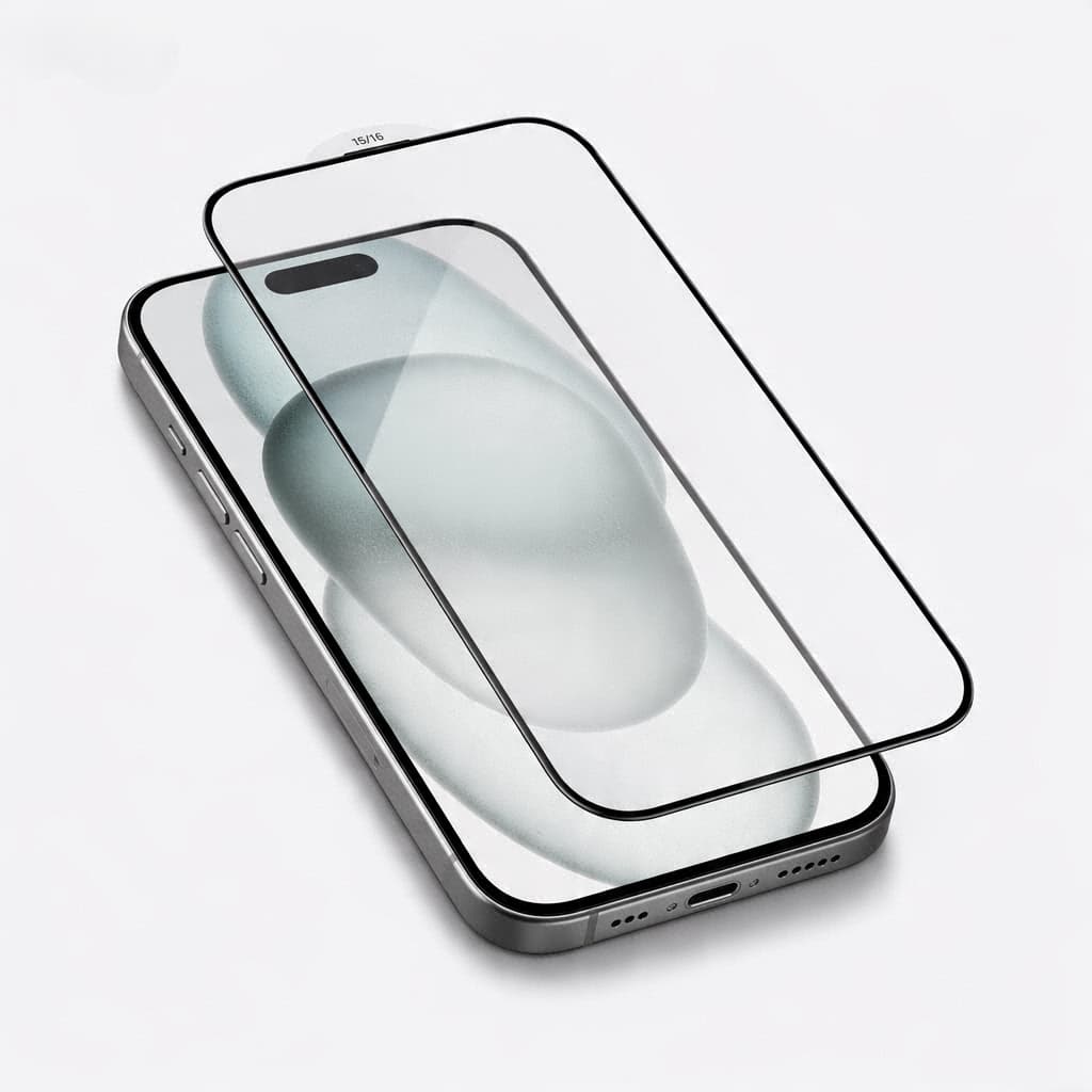 Película Vidro Temperado 3D HD iPhone 11 12 13 14 15 16e 17 Air Pro Max Plus Tela Proteção