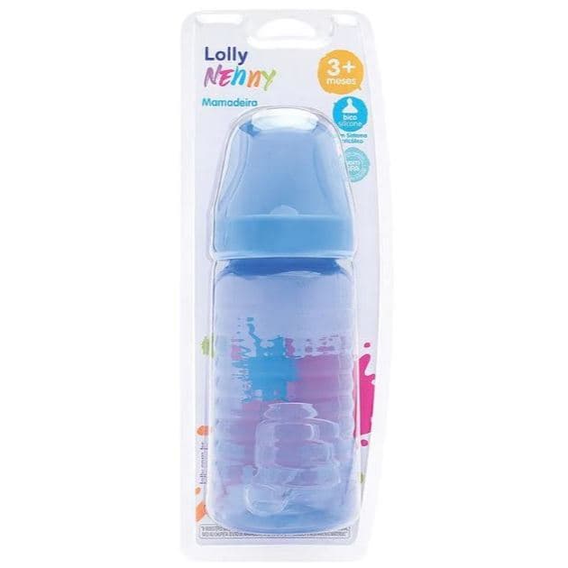 Mamadeira Lolly Nenny Big Clean 340ml Bico Ortodôntico Original