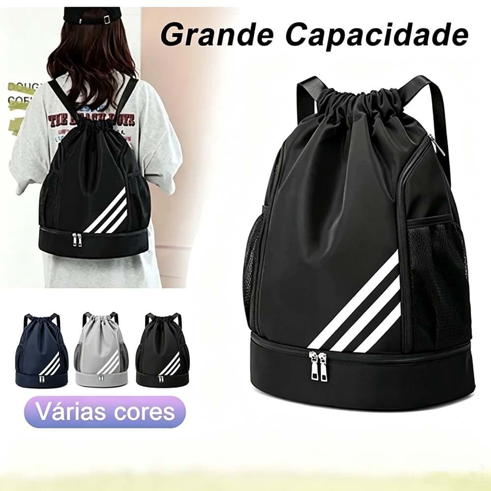 Bolsa de Mochila para Academia | Saco & Saquinho Impermeável e Super Resistente